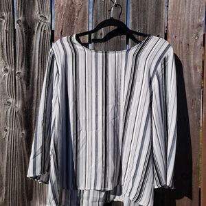 Striped b&w top 3/$30